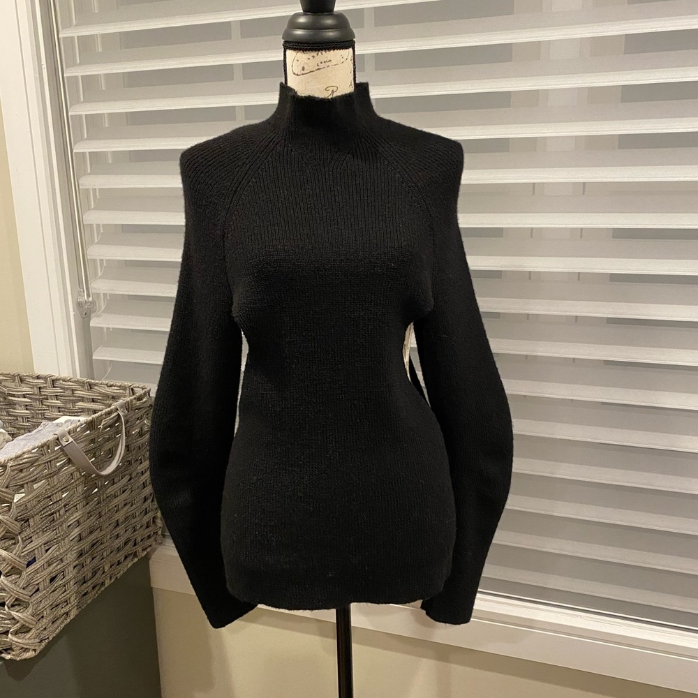 Chloe sweater/ Tunic 100% wool. Made in Italy